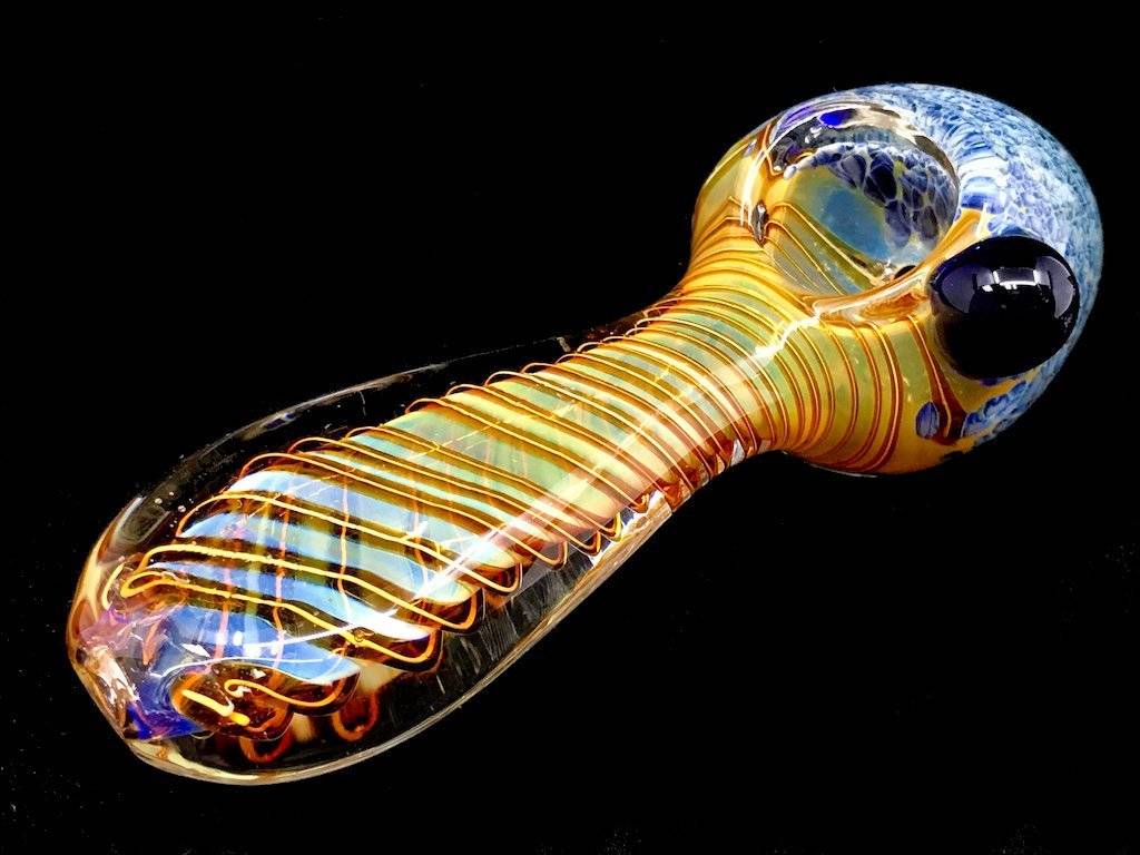 Gold Spiral Pipe