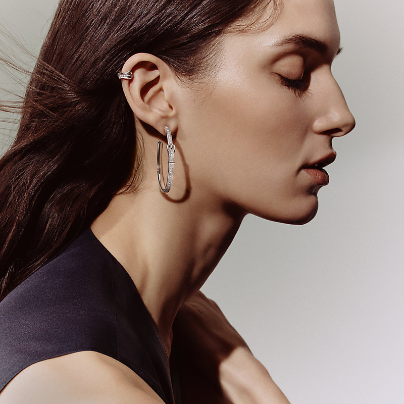 Etriviere dangle earrings, large model