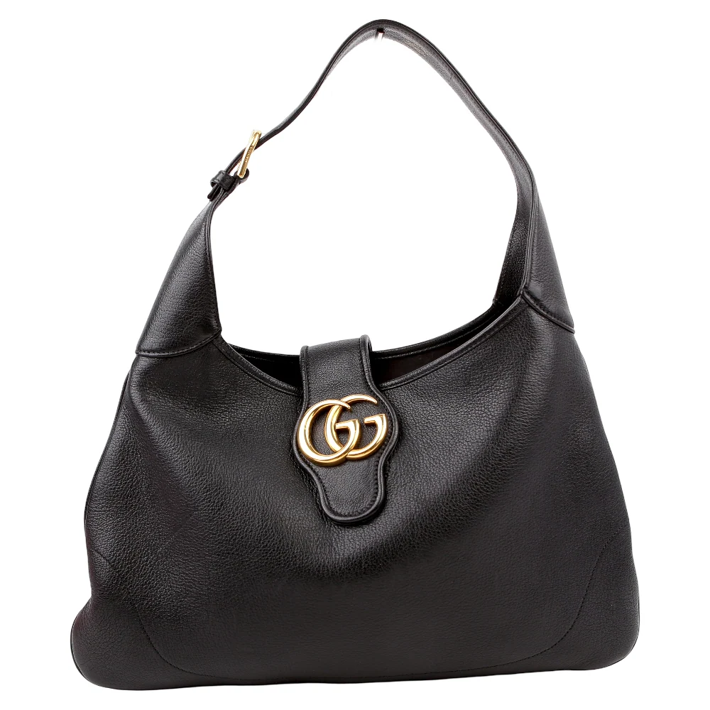 GUCCI 726274 Aphrodite Medium Hobo Black