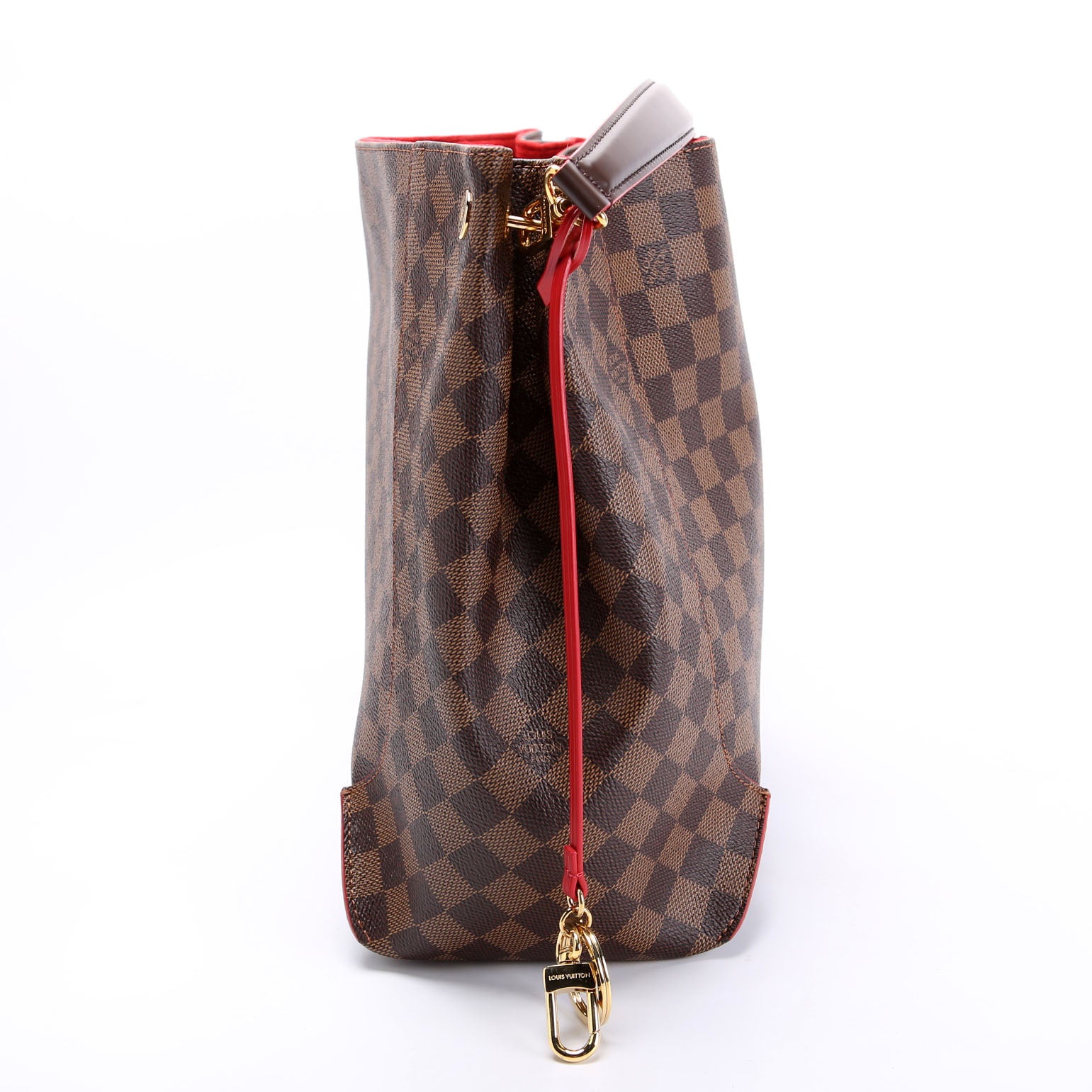 LOUIS VUITTON Caissa Hobo Ebene