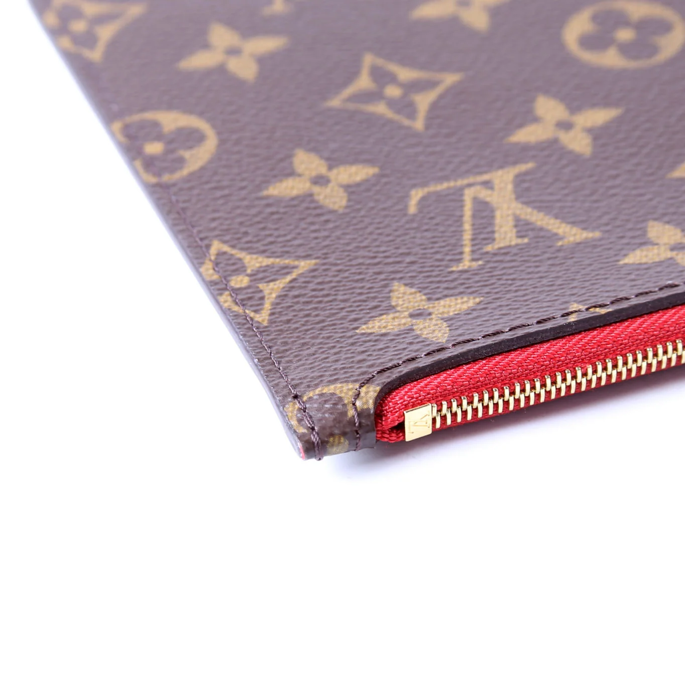 Pochette Only Monogram Neverfull Red