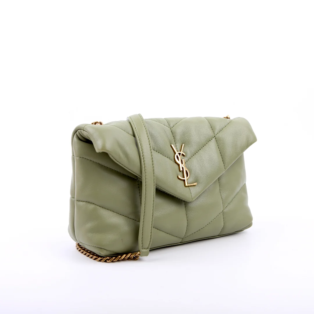 Loulou Toy Puffer Green 620333