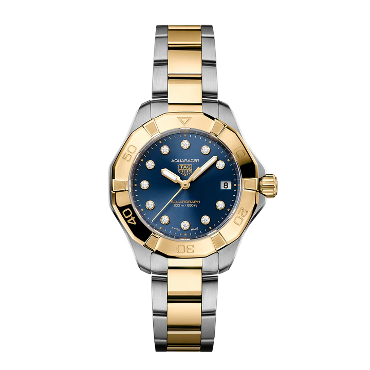 【7A Quality】TAG Heuer Aquaracer Professional 200 Solargraph  Solar Quartz 34mm WBP1323.BB0004