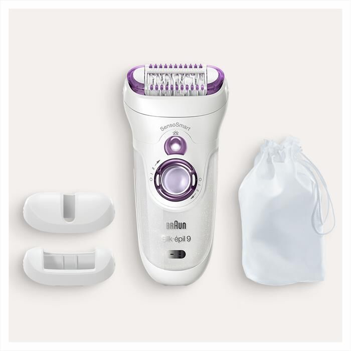 BRAUN - Silk-épil 9 9-700-Bianco/Viola