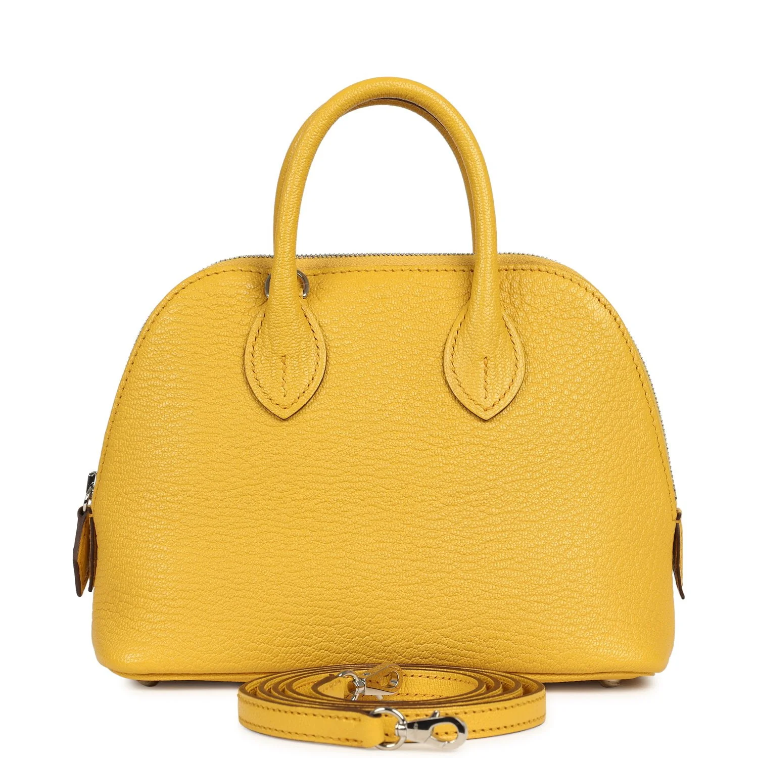 Hermès 1923 Bolide Mini Sun Chevre Mysore Palladium Hardware