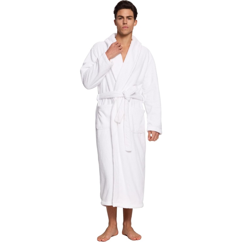 Men's Shawl Collar Bathrobe