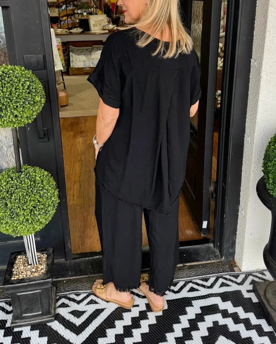 🌲🔥 Women's Linen Lounge Set ( Buy 2 Free Shipping )