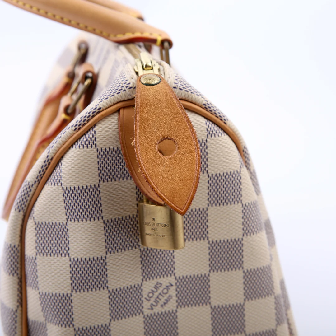 Speedy 25 Damier Azur