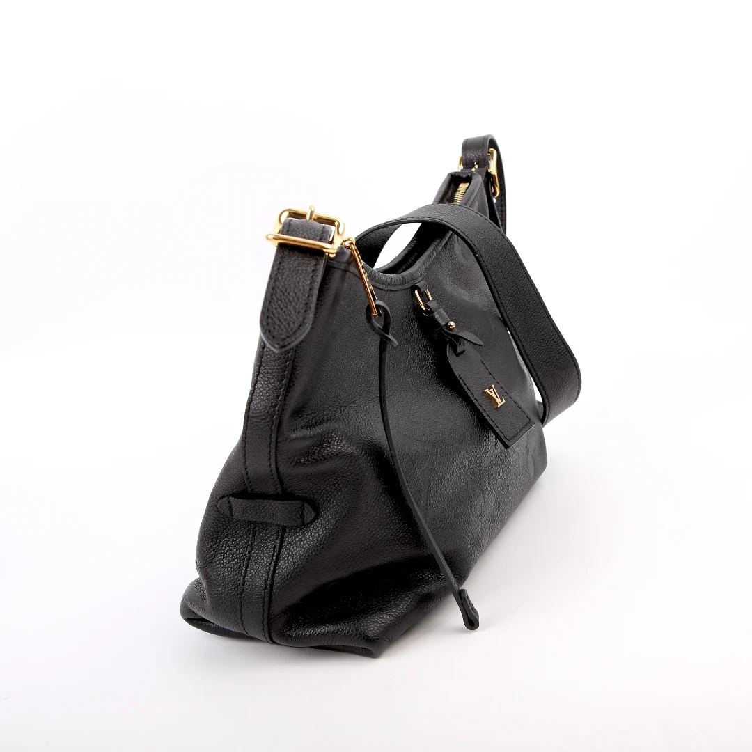 LOUIS VUITTON Carryall PM Zip Empreinte Black