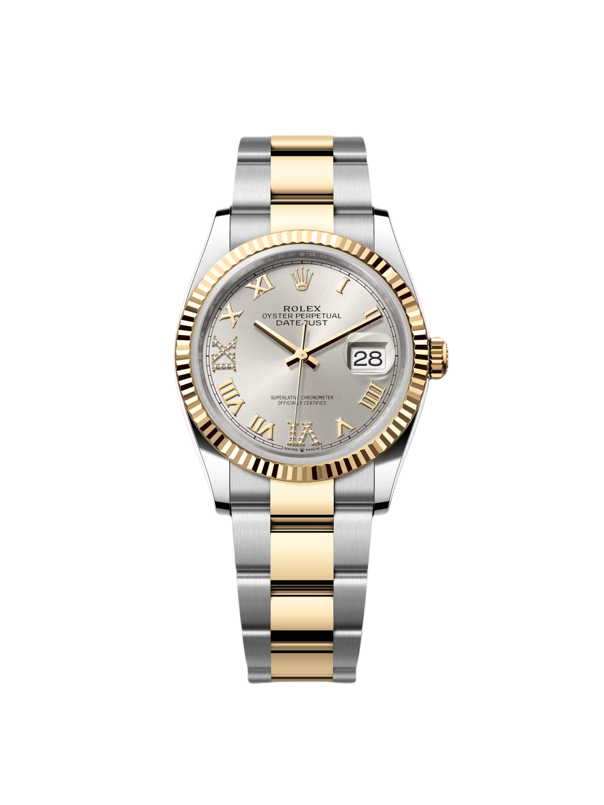 RLX  Datejust 36mm 126233 Silver Dial Jubilee Bracelet Watch