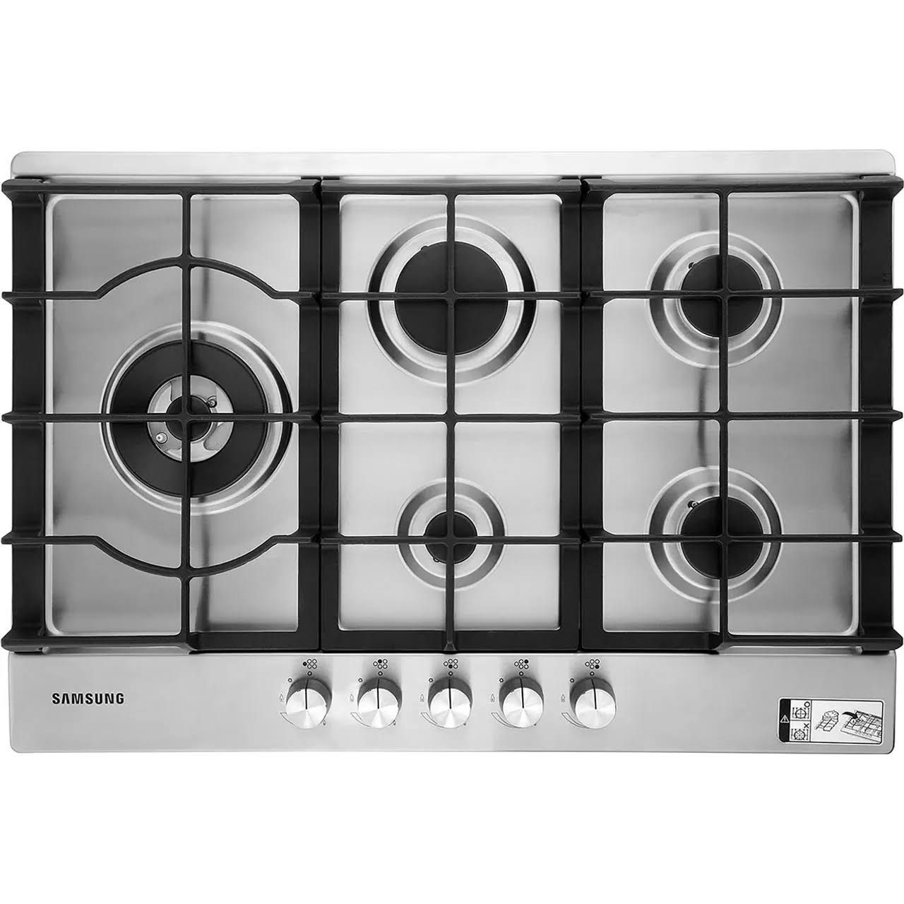 Samsung NA75J3030AS Piano cottura a Gas 5 fuochi