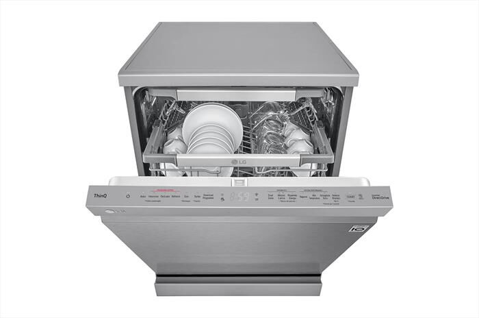 LG - Lavastoviglie DF455HSS Classe C 14 coperti-Acciaio