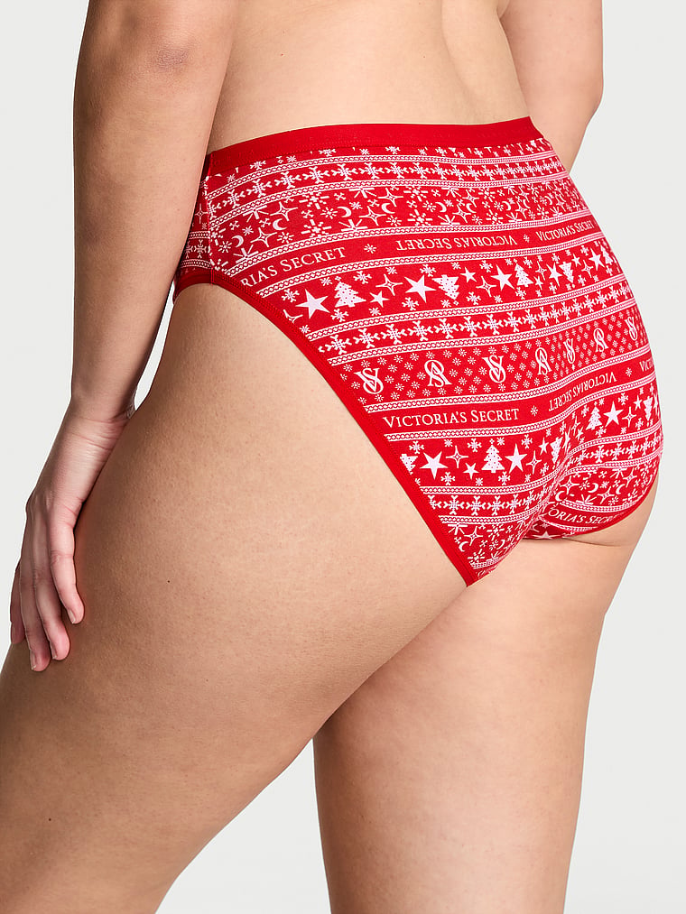 Victoria's Secret Stretch Cotton High-Leg Brief Panty Smooth