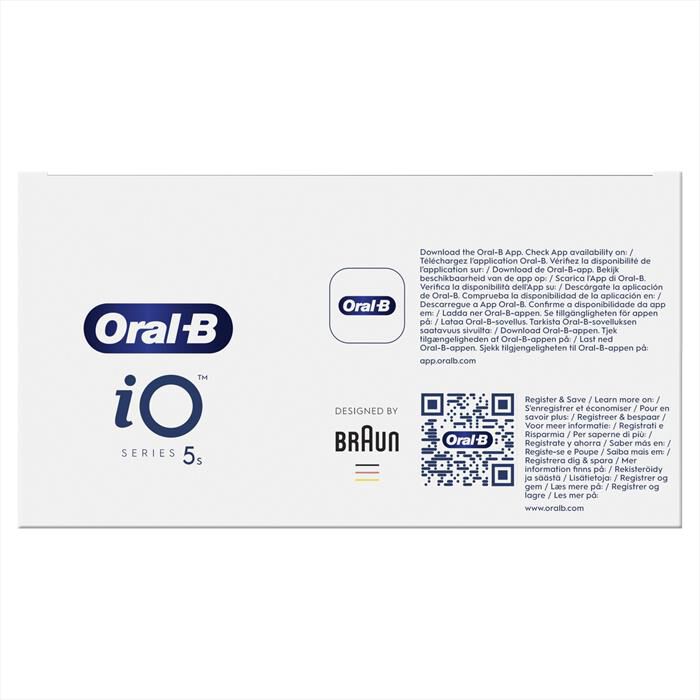 ORAL-B - Spazzolino elettrico IO5 S-BIANCO