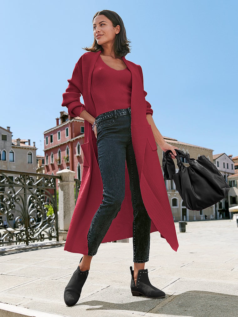 Lascana Long Knit Cardigan