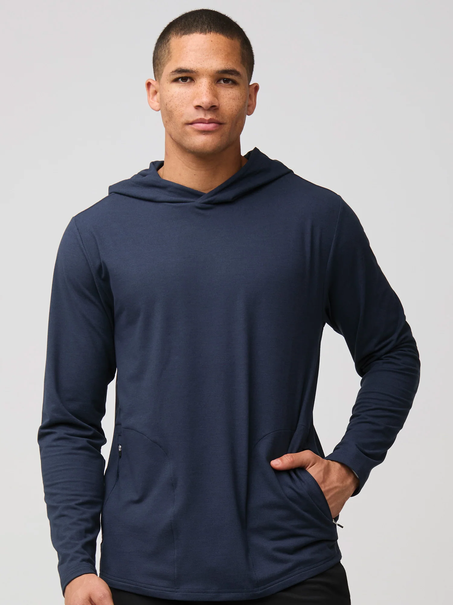 Tech Pullover Hoodie Black + Navy 2-Pack