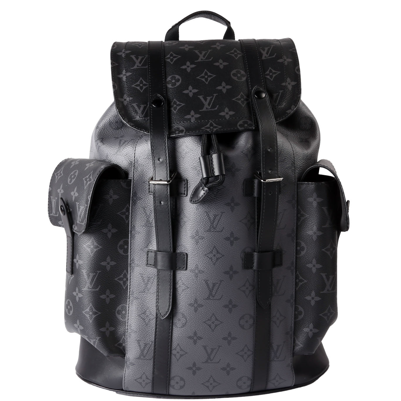 LOUIS VUITTON Christopher MM Backpack Eclipse Black/Gray