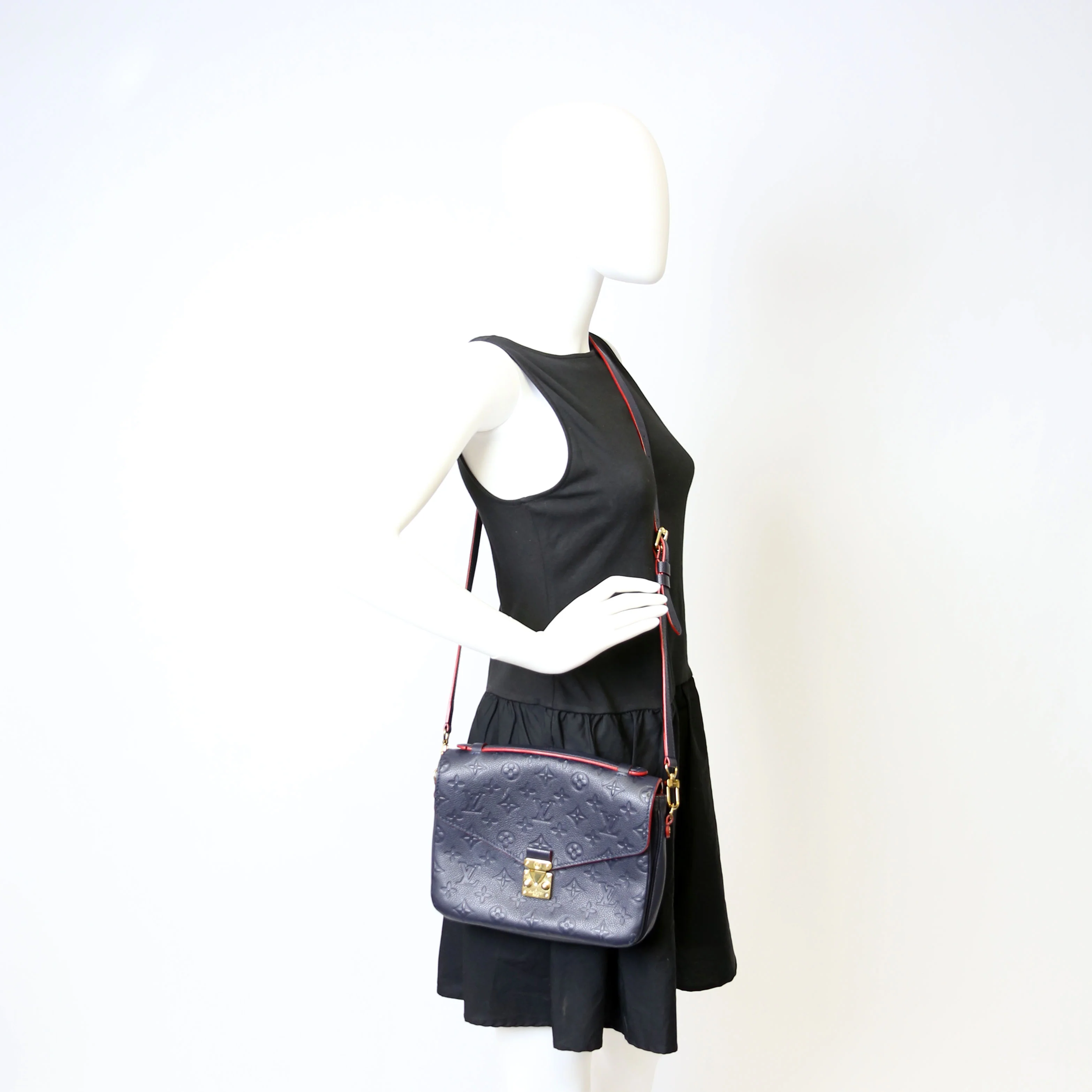 Pochette Metis Empreinte Blue