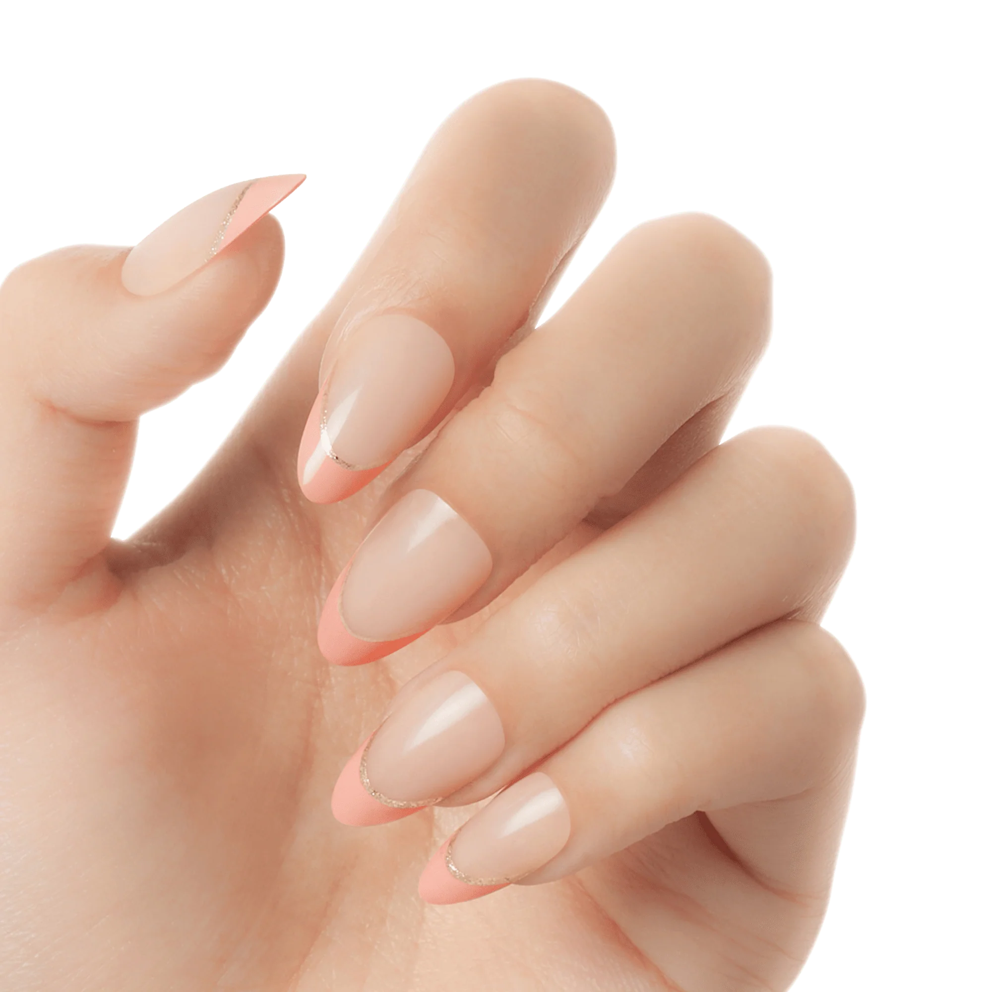 KISS Voguish Fantasy Press On Glue Nails - Éclatant