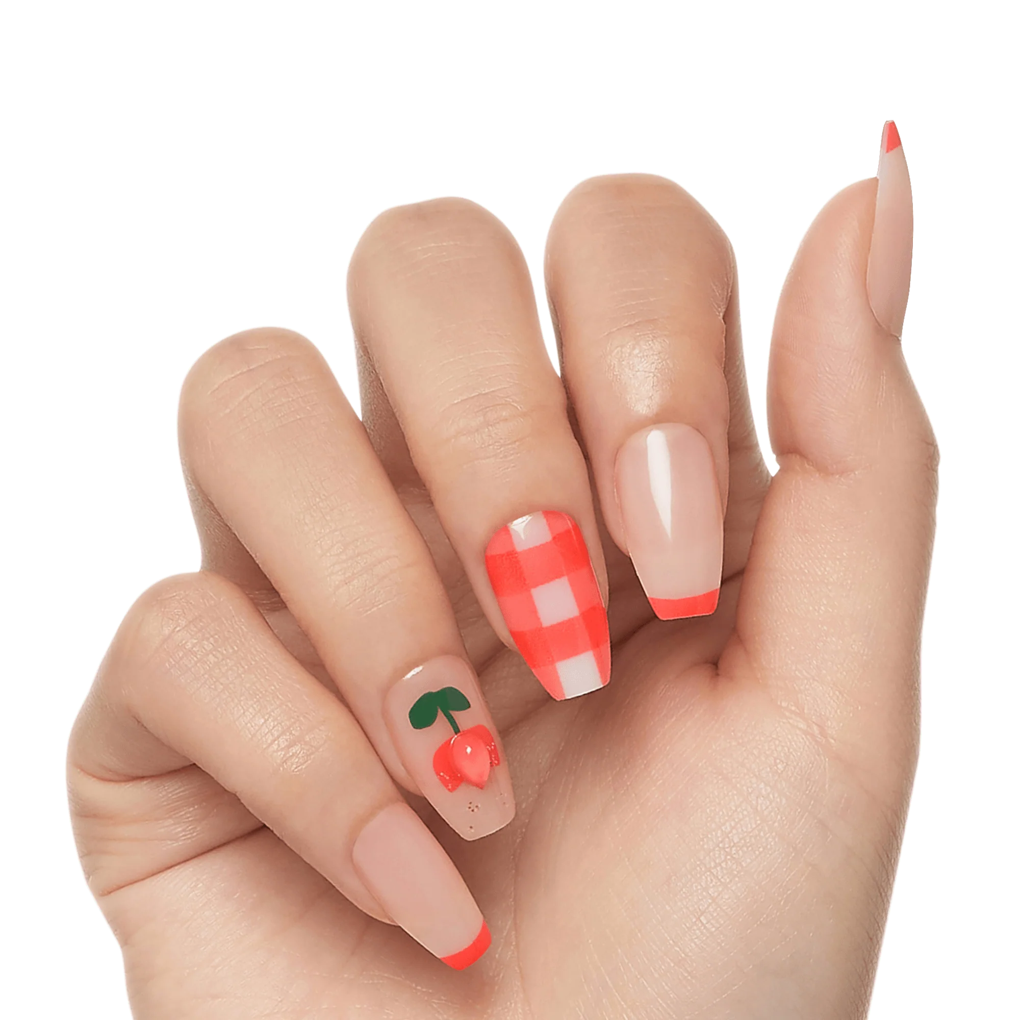 KISS Gel Fantasy Allure Press On Glue Nails - All Yours