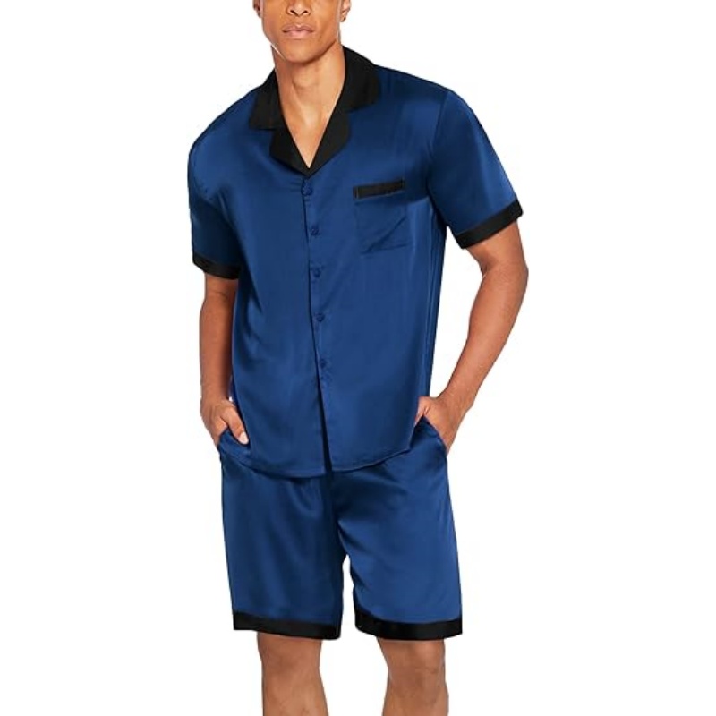 Men Satin Silk Pajamas