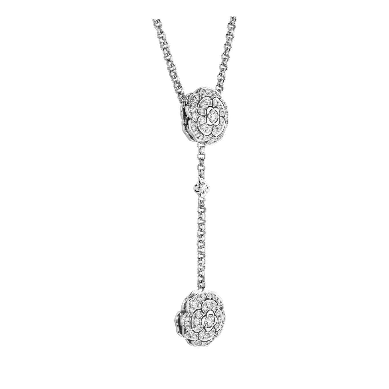 Les Infinis de Camélia transformable long necklace