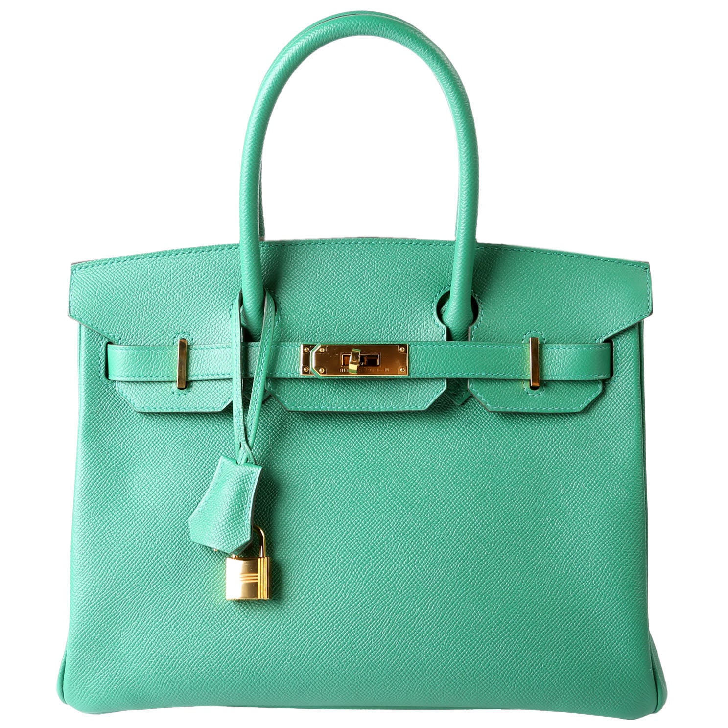 HERMÈS Birkin 30 Epsom 2017 Vert Jade