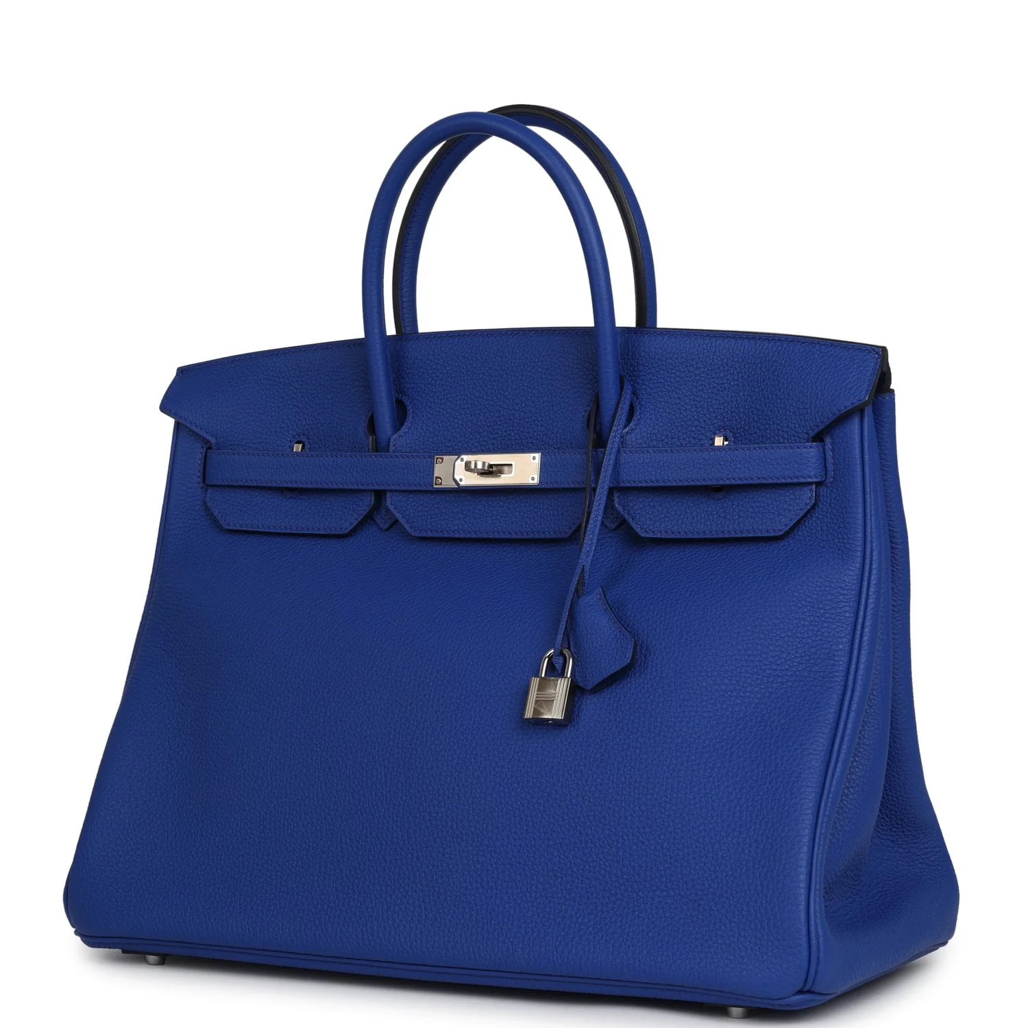 Hermes Birkin 40 Bleu Royal Togo Palladium Hardware