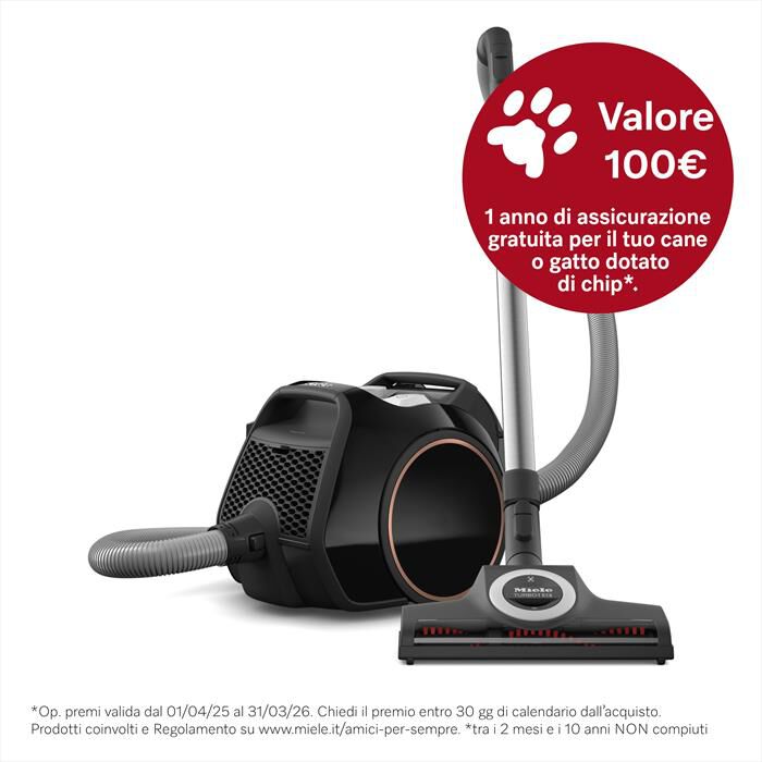 MIELE - Boost CX1 Cat  & Dog Nero ossidiana-Nero/Rosa