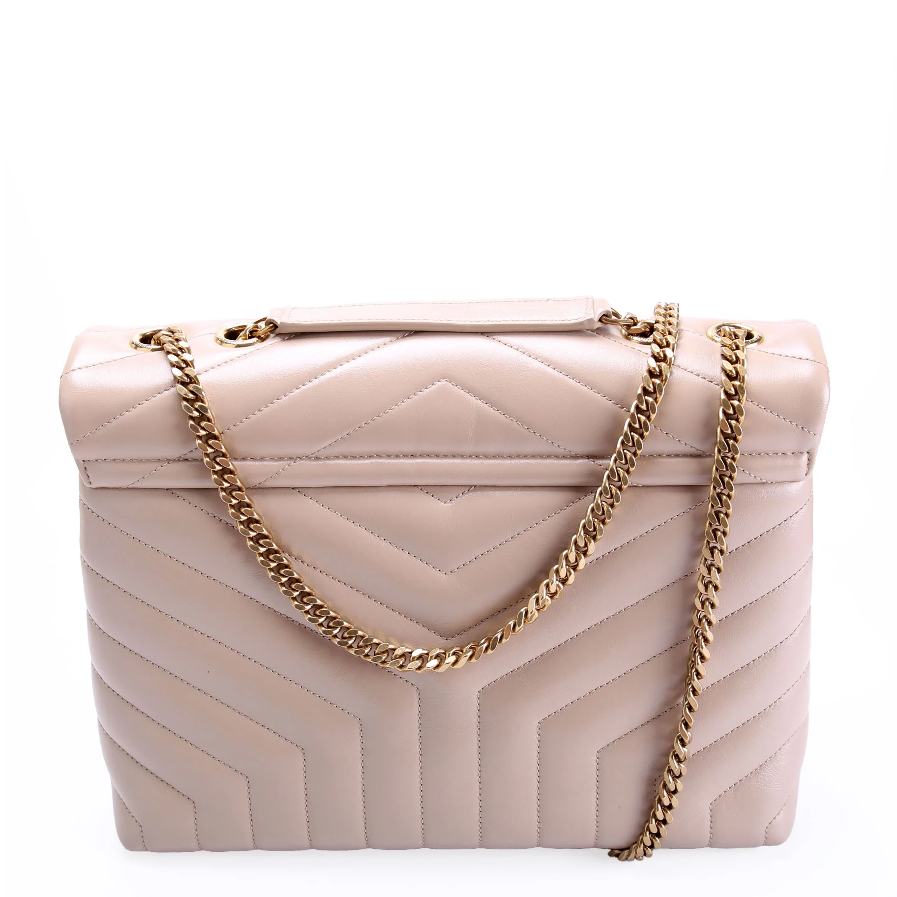 LouLou Medium Quilted Tan