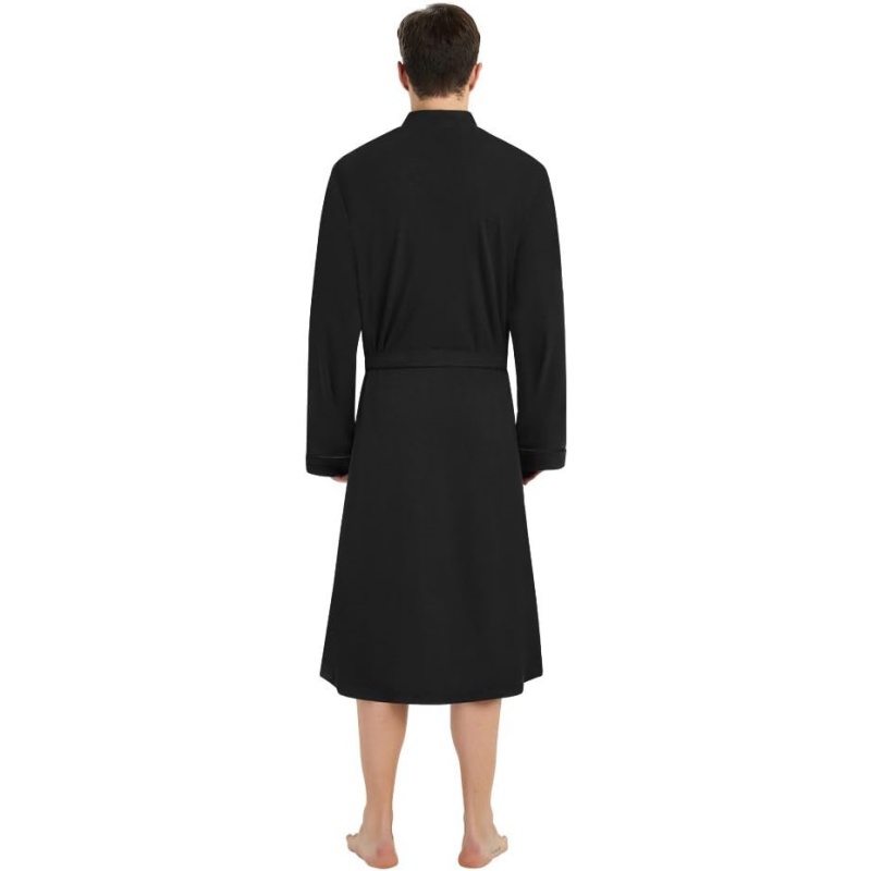 100% Cotton Men's Knit Bathrobe