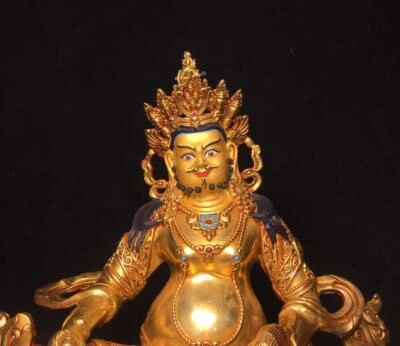 31CM Old Chinese Bronze Statue Buddha N1630