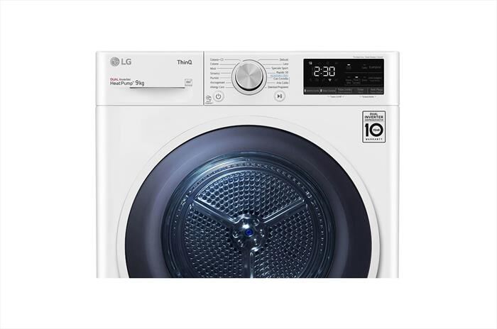 LG - Asciugatrice RH90V9AVHN 9Kg Classe C-Bianco