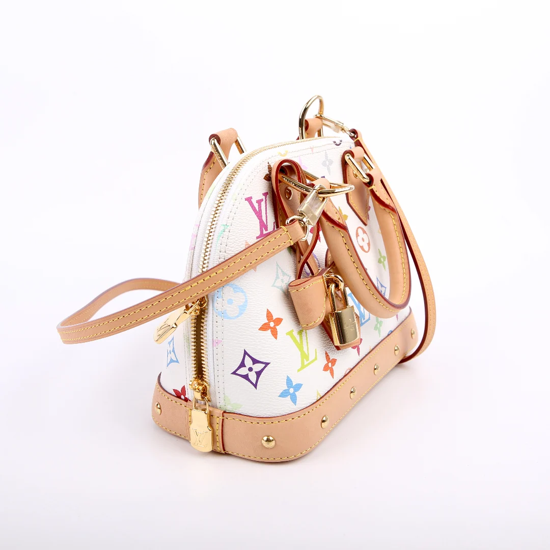 LOUIS VUITTON LV X TM Alma BB Multicolor Monogram White