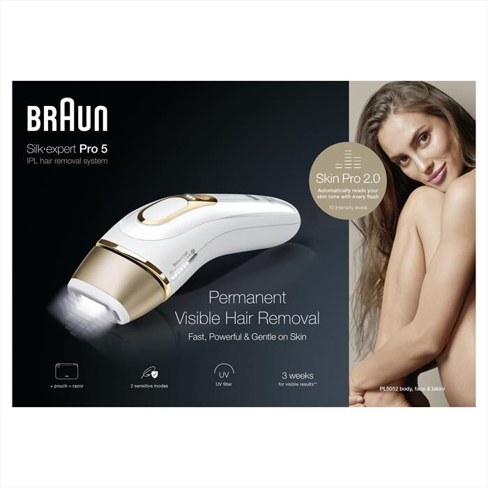 BRAUN - Epilatore a luce pulsata PL5052