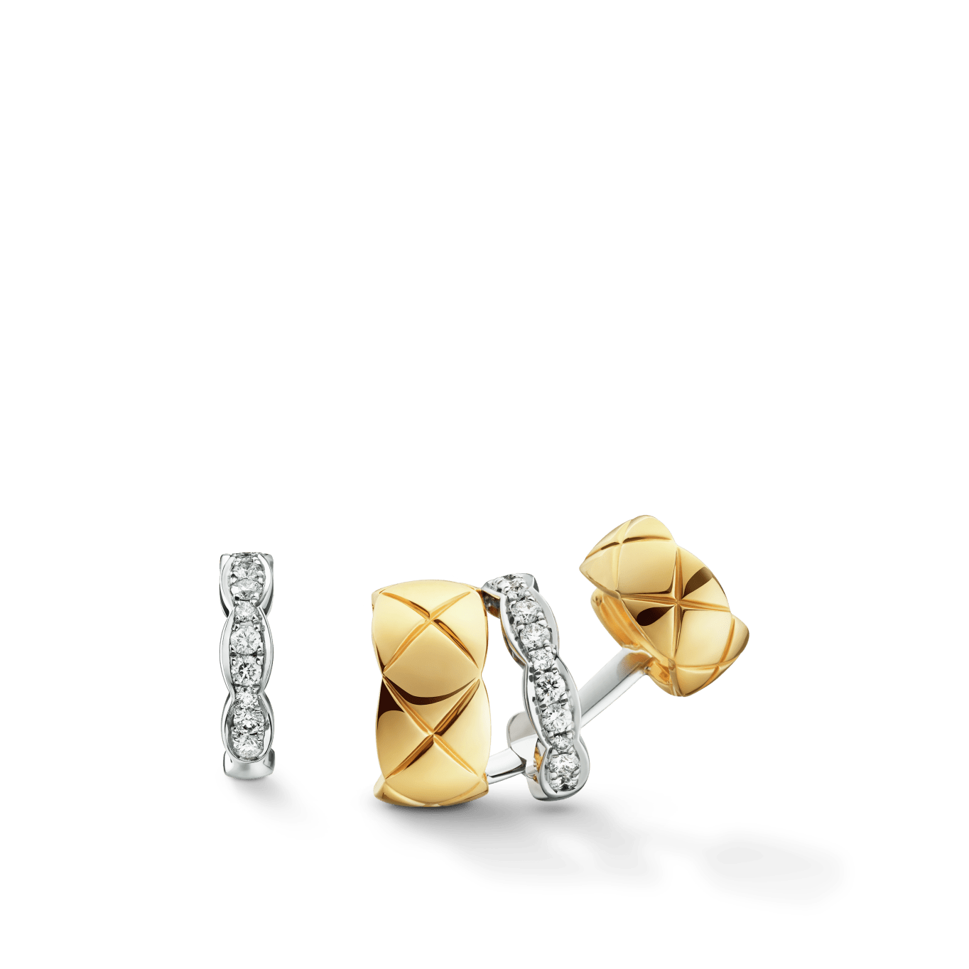 Coco Crush asymmetrical earrings