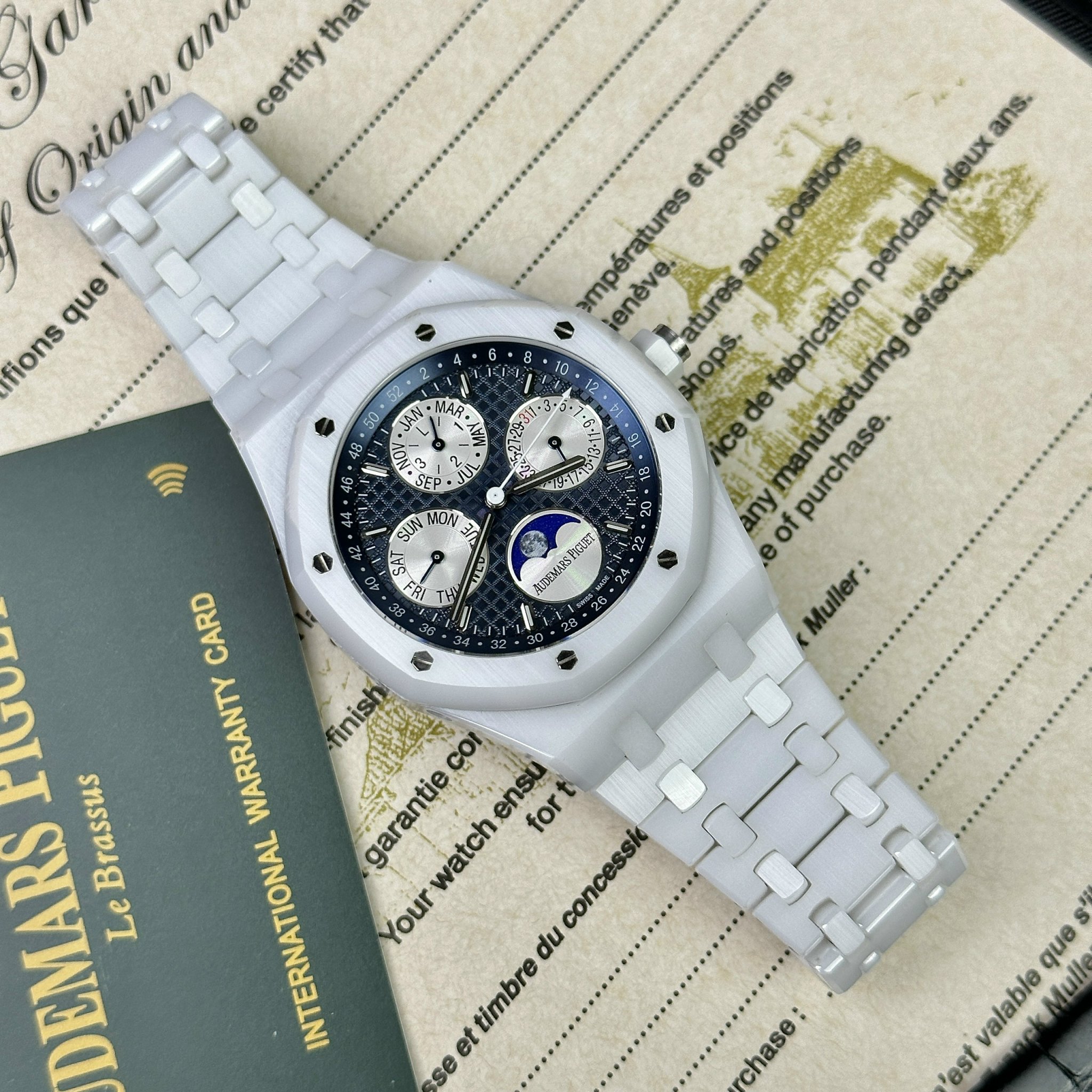 Audemars Piguet Royal Oak Perpetual Calendar 26579CB Watch 41mm