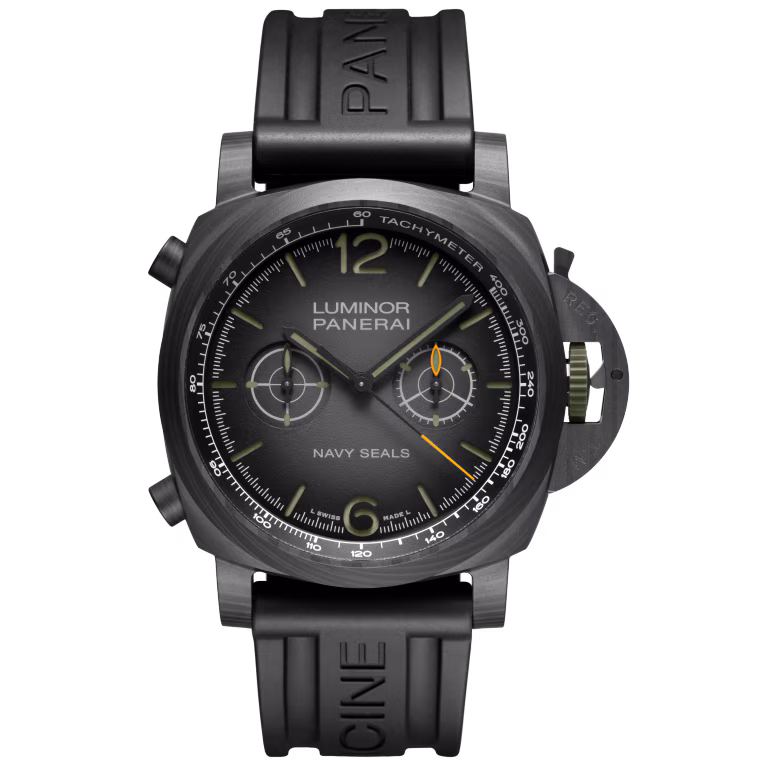 【7A Quality】Panerai Luminor Chrono Carbotech™ Navy SEALs 44mm PAM01419