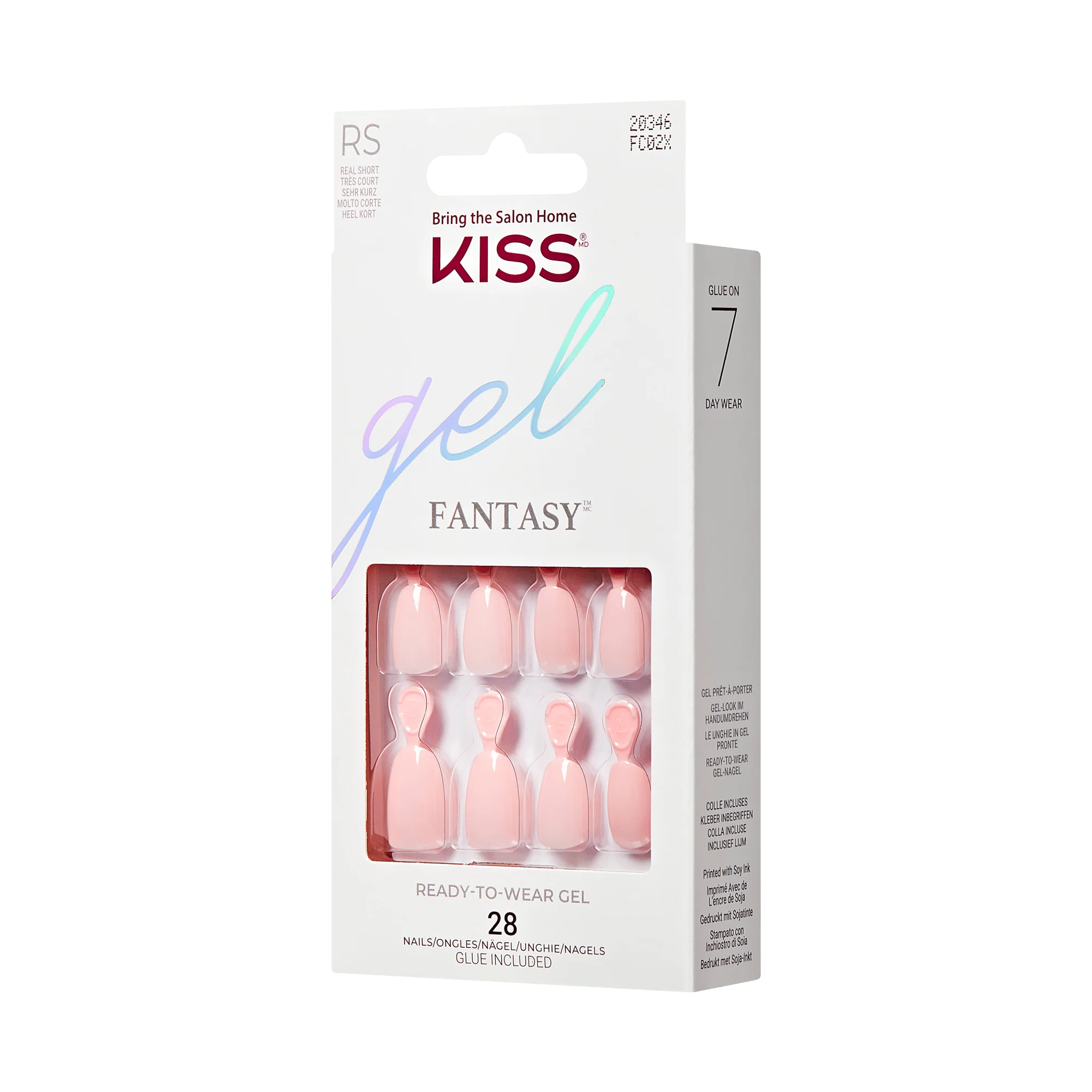 KISS Gel Fantasy Color Press On Glue Nails - Gotta Be You