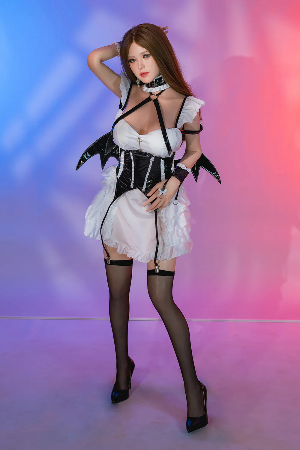Georgia 5ft18 / 158cm #53 Head Full Silicone Medium Boobs Japanese Maid Sex Doll