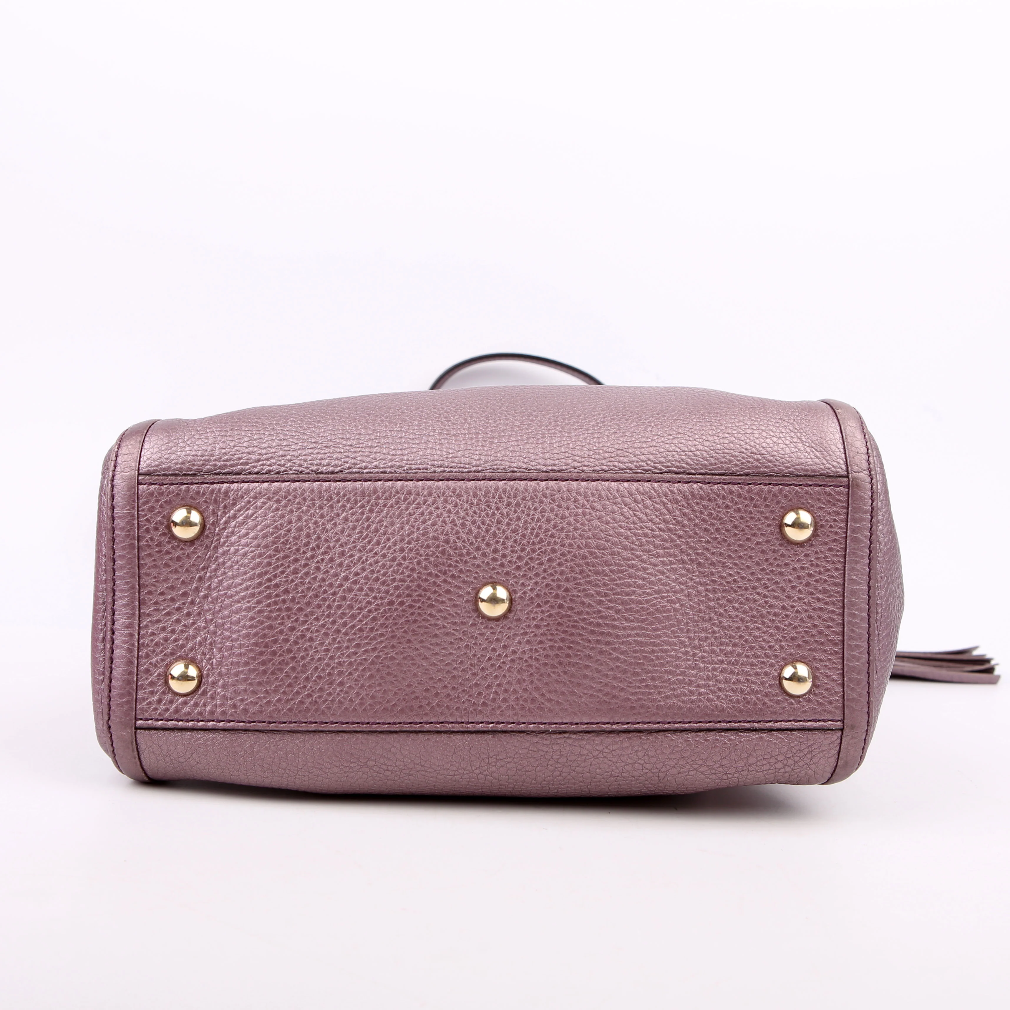 336751 Soho Leather Shoulder Purple