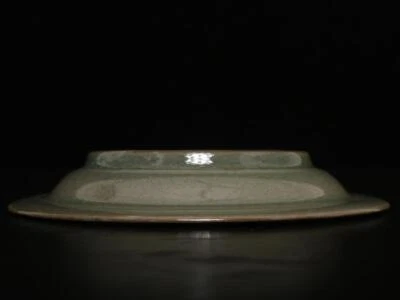 19CM Old Chinese Ru Yao Ru Kiln Dish w/pattern