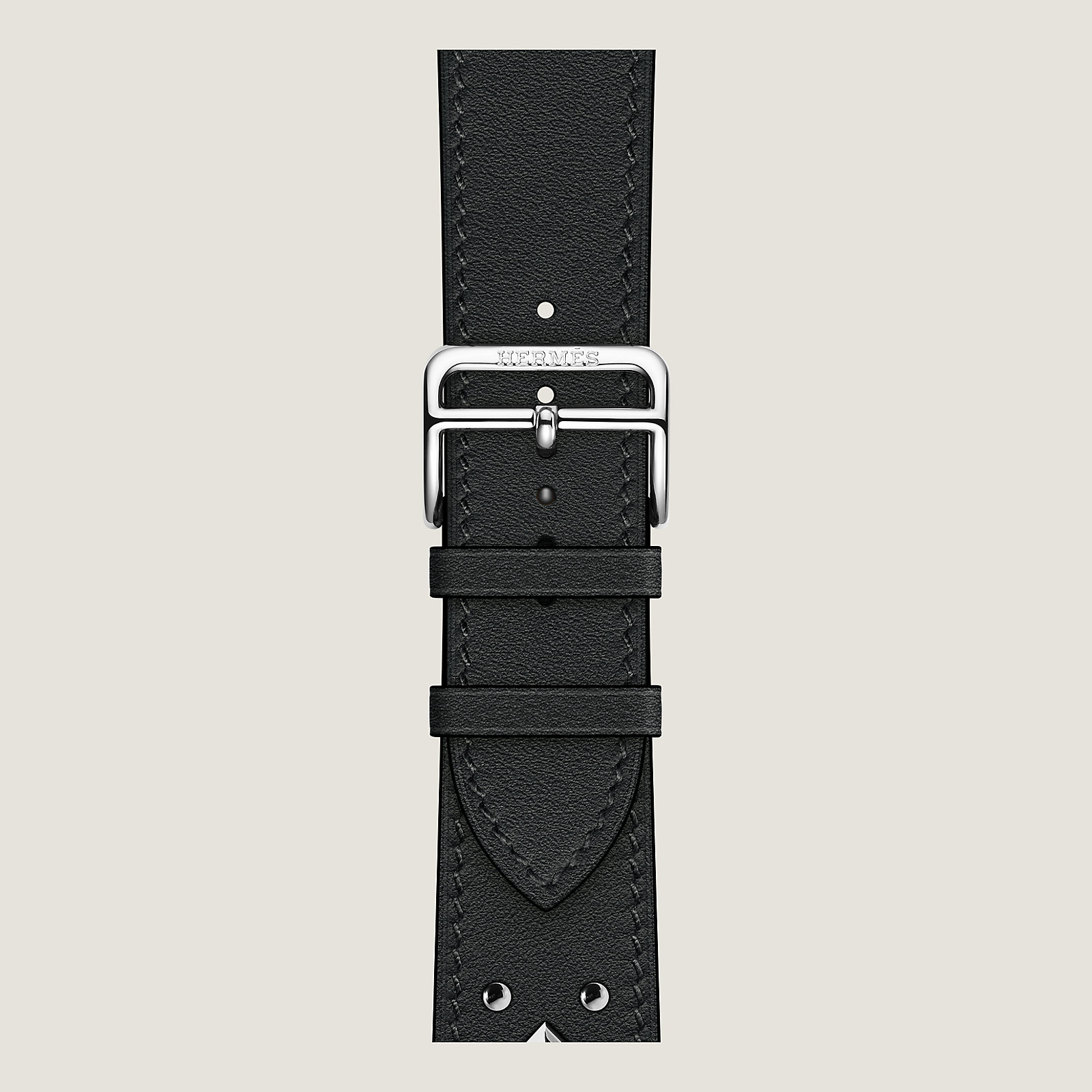 Band Apple Watch Hermès Single Tour 46 mm Clou Medor Rock