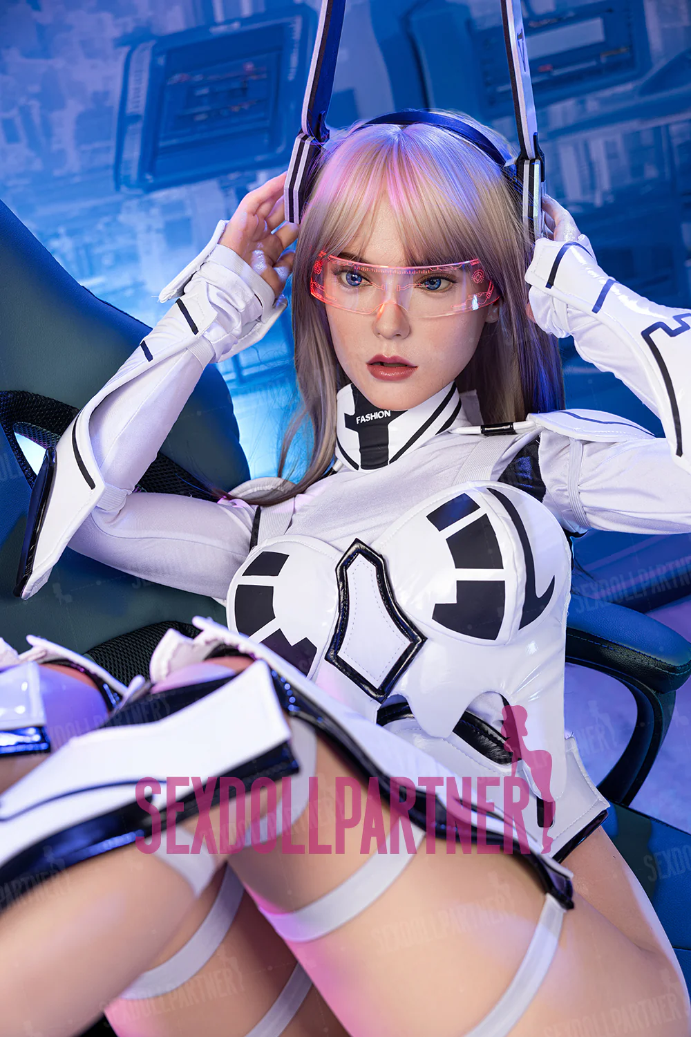 2025 Newest Version RIDMII Tenar 5ft34/ 163cm Unique Design Asian Silicone Head + TPE Body AI Talking Robot Sex Doll