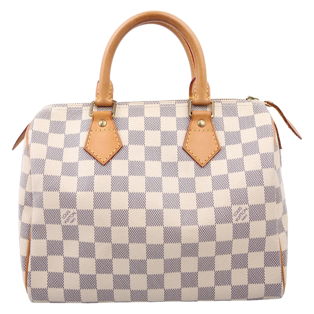 Speedy 25 Damier Azur