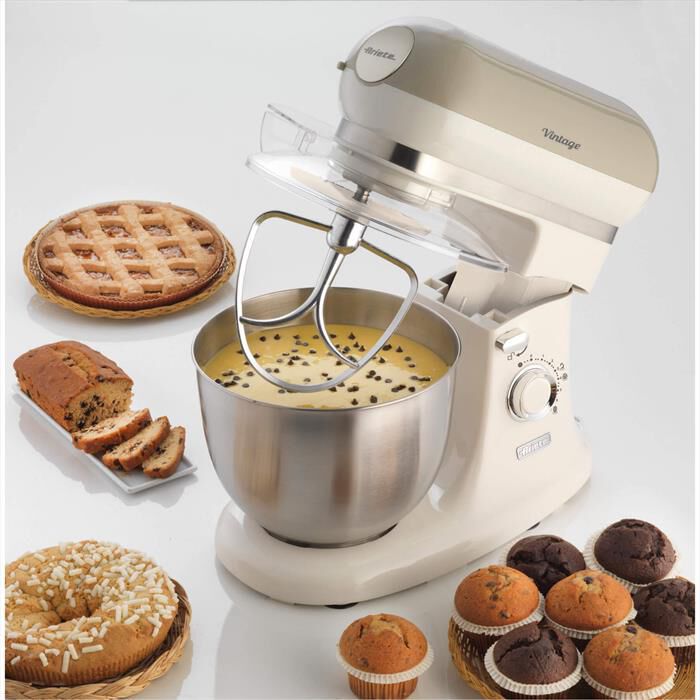 ARIETE - 1588 Vintage Impastatrice Planetaria 5,5L-beige