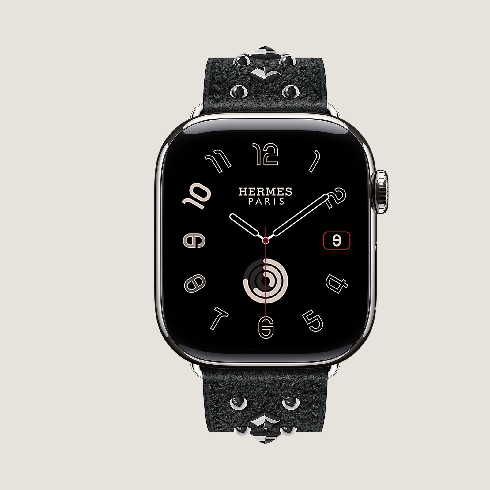 Series 11 case & Band Apple Watch Hermès Single Tour 42 mm Clou Medor Rock