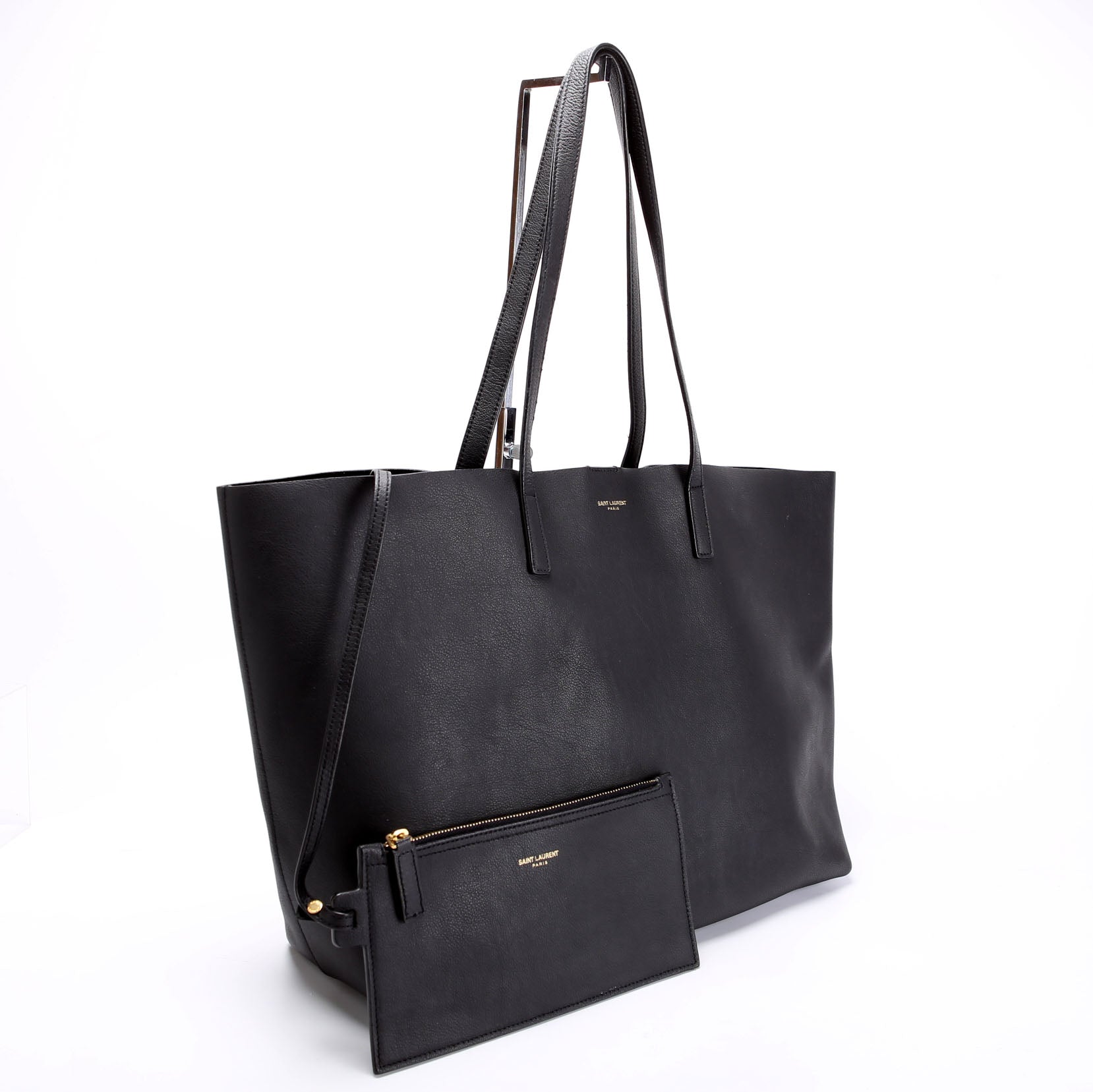 SAINT LAURENT Shopping Tote Large 394195 Black