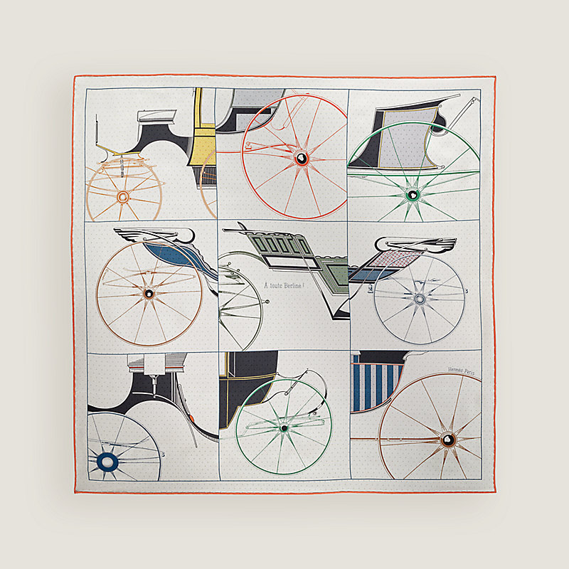 A Toute Berline ! leather eyelet scarf 70