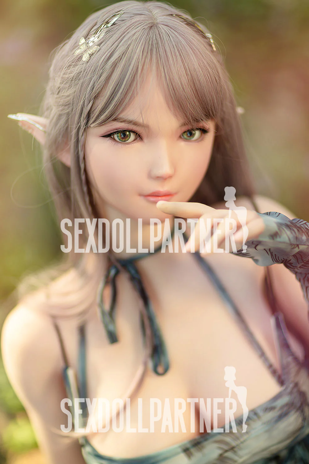 US Stock - RIDMII Aggie Unique Design 5ft34/ 163cm Silicone Head ELF Hentai Sex Doll
